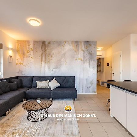 Penthouse Panorama Deluxe In Malinska Apartment Luaran gambar