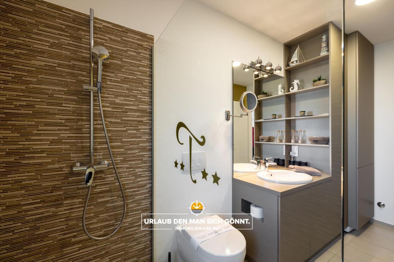 Penthouse Panorama Deluxe In Malinska Apartment Luaran gambar